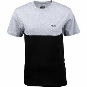 Vans COLORBLOCK TEE Pánské triko, černá, velikost M