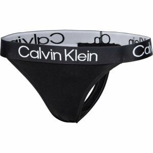 Calvin Klein THONG Černá L - Dámská tanga