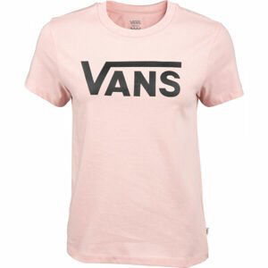 Vans WM FLYING V CREW TEE Dámské triko, růžová, velikost S