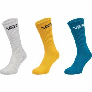 Vans MN CLASSIC CREW (9.5-13, 3PK) Pánské ponožky, mix, velikost 39-42
