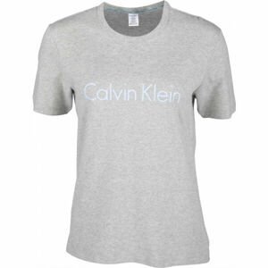 Calvin Klein S/S CREW NECK Dámské tričko, šedá, veľkosť M