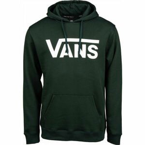 Vans MN VANS CLASSIC PO HOODIE II SCARAB Pánská mikina, tmavě zelená, velikost M