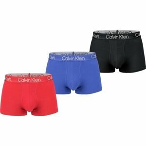 Calvin Klein TRUNK 3PK Červená L - Pánské boxerky