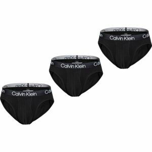 Calvin Klein HIP BRIEF 3PK Pánské slipy, černá, velikost XL