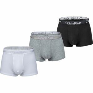 Calvin Klein TRUNK 3PK Pánské boxerky, šedá, veľkosť XL