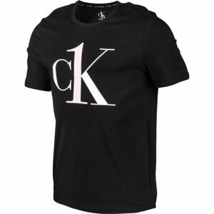 Calvin Klein S/S CREW NECK Pánské tričko, černá, velikost S