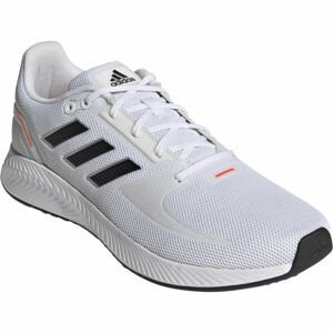 adidas RUNFALCON 2.0 Pánská běžecká obuv, Bílá,Černá, velikost 11