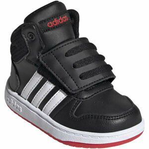 adidas HOOPS MID 2.0 I Dětské tenisky, černá, velikost 18