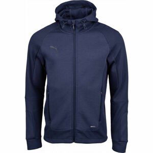 Puma TEAMCUP CASUALS HOODED JACKET  3XL - Pánská tréninková bunda