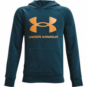 Under Armour RIVAL Chlapecká mikina, modrá, veľkosť L