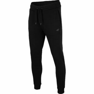 4F MEN´S SWEATPANTS Pánské tepláky, černá, velikost S