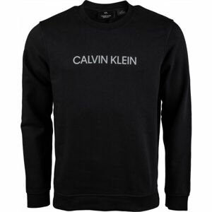 Calvin Klein PULLOVER Pánská mikina, Černá,Bílá, velikost XL