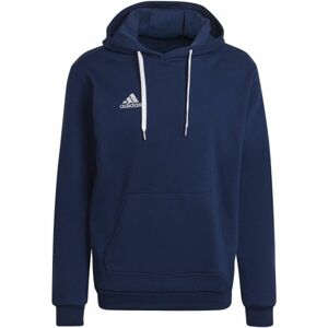 adidas ENT22 HOODY Pánská fotbalová mikina, tmavě modrá, velikost L