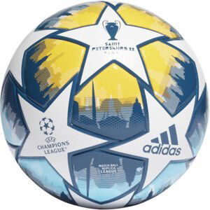 adidas UCL LEAGUE ST. PETERSBURG Fotbalový míč, bílá, veľkosť 5