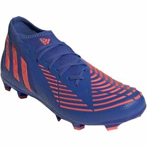 adidas PREDATOR EDGE.2 FG Pánské kopačky, Modrá,Červená, velikost 6.5