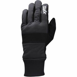 Swix CROSS Pánské rukavice na běžecké lyžovaní, Tmavě šedá,Černá,Bílá, velikost