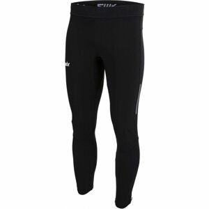 Swix FOCUS WIND TIGHTS Prodyšné elastické pánské kalhoty, černá, velikost