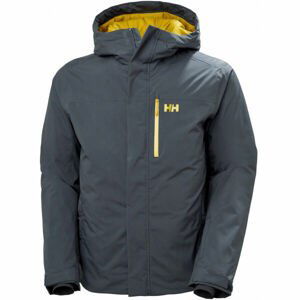 Helly Hansen PANORAMA JACKET Pánská lyžařská bunda, tmavě šedá, velikost L