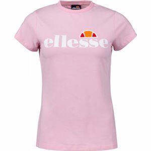 ELLESSE T-SHIRT HAYES TEE Dámské tričko, Růžová,Bílá, velikost M