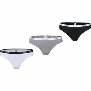 Tommy Hilfiger 3P THONG Dámská tanga, mix, veľkosť M