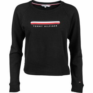 Tommy Hilfiger TRACK TOP Dámská mikina, černá, velikost