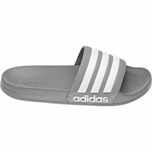 adidas ADILETTE SHOWER Pánské pantofle, šedá, velikost 43