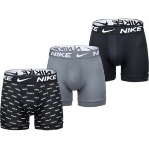Nike ESSENTIAL MICRO BOXER BRIEFS 3PK Černá L - Pánské boxerky