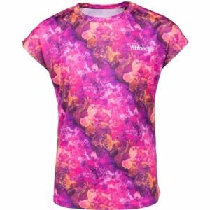 Fitforce MALIKA Dívčí fitness triko, růžová, veľkosť 152-158