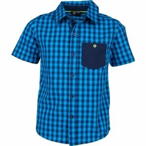 Lewro MELVIN Chlapecká košile, tmavě modrá, velikost
