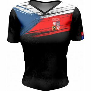 Compressport TRAINING TSHIRT CZECH 2021 W  L - Dámské funkční triko