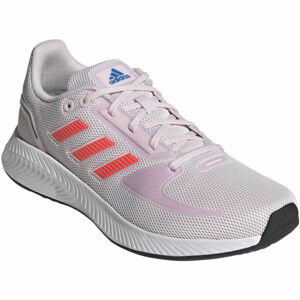 adidas RUNFALCON 2.0 Dámská běžecká obuv, Bílá,Růžová,Oranžová, velikost 4