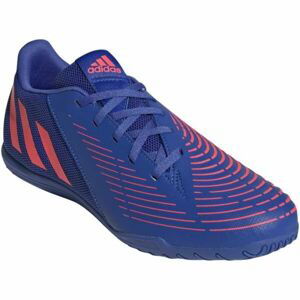 adidas PREDATOR EDGE.4 IN SALA Pánské sálovky, Modrá,Červená, velikost 44 2/3