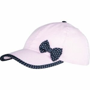 Lewro ALIAS Dívčí čepice s kšiltem, růžová, veľkosť 8-11