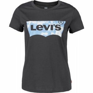 Levi's CORE THE PERFECT TEE Dámské tričko, tmavě šedá, velikost M