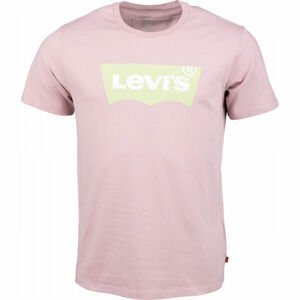 Levi's HOUSEMARK GRAPHIC TEE Pánské tričko, růžová, veľkosť L