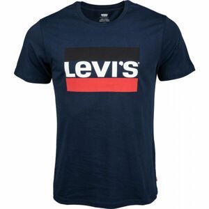 Levi's SPORTSWEAR LOGO GRAPHIC Pánské tričko, tmavě modrá, veľkosť L