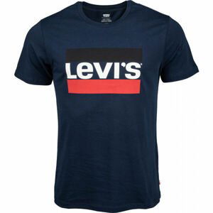 Levi's SPORTSWEAR LOGO GRAPHIC Pánské tričko, tmavě modrá, velikost M