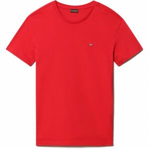 Napapijri SALIS C SS 1 Pánské tričko, červená, velikost S