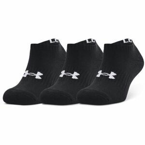 Under Armour CORE NO SHOW 3PK Pánské nízké ponožky, černá, veľkosť XL