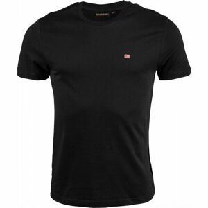 Napapijri SALIS C SS 1 Pánské tričko, černá, velikost XXL