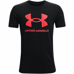 Under Armour SPORTSTYLE LOGO SS Černá XL - Chlapecké triko