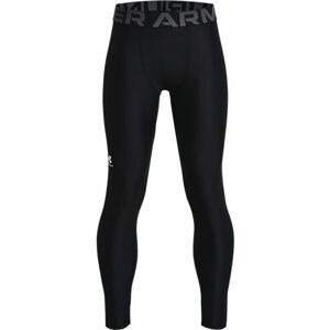 Under Armour HG ARMOUR LEGGINGS Chlapecké legíny, černá, velikost XL