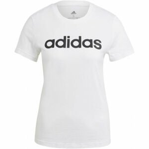 adidas LINEAR TEE Dámské tričko, bílá, velikost