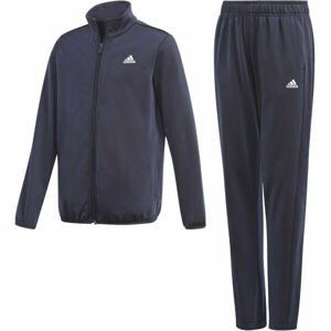 adidas ESSENTIALS Chlapecká souprava, tmavě modrá, veľkosť 152