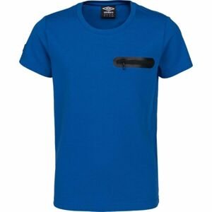 Umbro HARI Chlapecké triko s krátkým rukávem, tmavě modrá, velikost 164-170