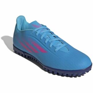 adidas X SPEEDFLOW.4 TF Pánské turfy, Modrá,Růžová,Tmavě modrá, velikost 42 2/3