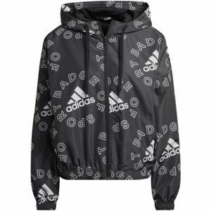 adidas BLUV Q1 WB Dámská větrovka, černá, velikost XS