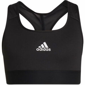 adidas POWERRE BRA Černá 152 - Dívčí podprsenka