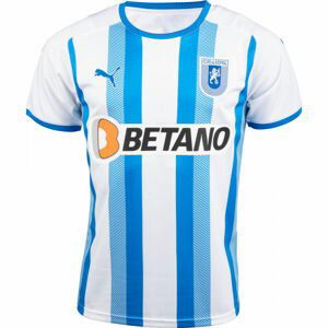 Puma UNIVERSITATEA CRAIOVA HOME SHIRT Pánský dres, bílá, velikost S