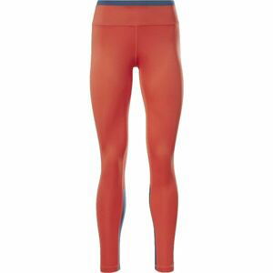 Reebok WOR BIG LOGO TIGHT Oranžová L - Dámské legíny